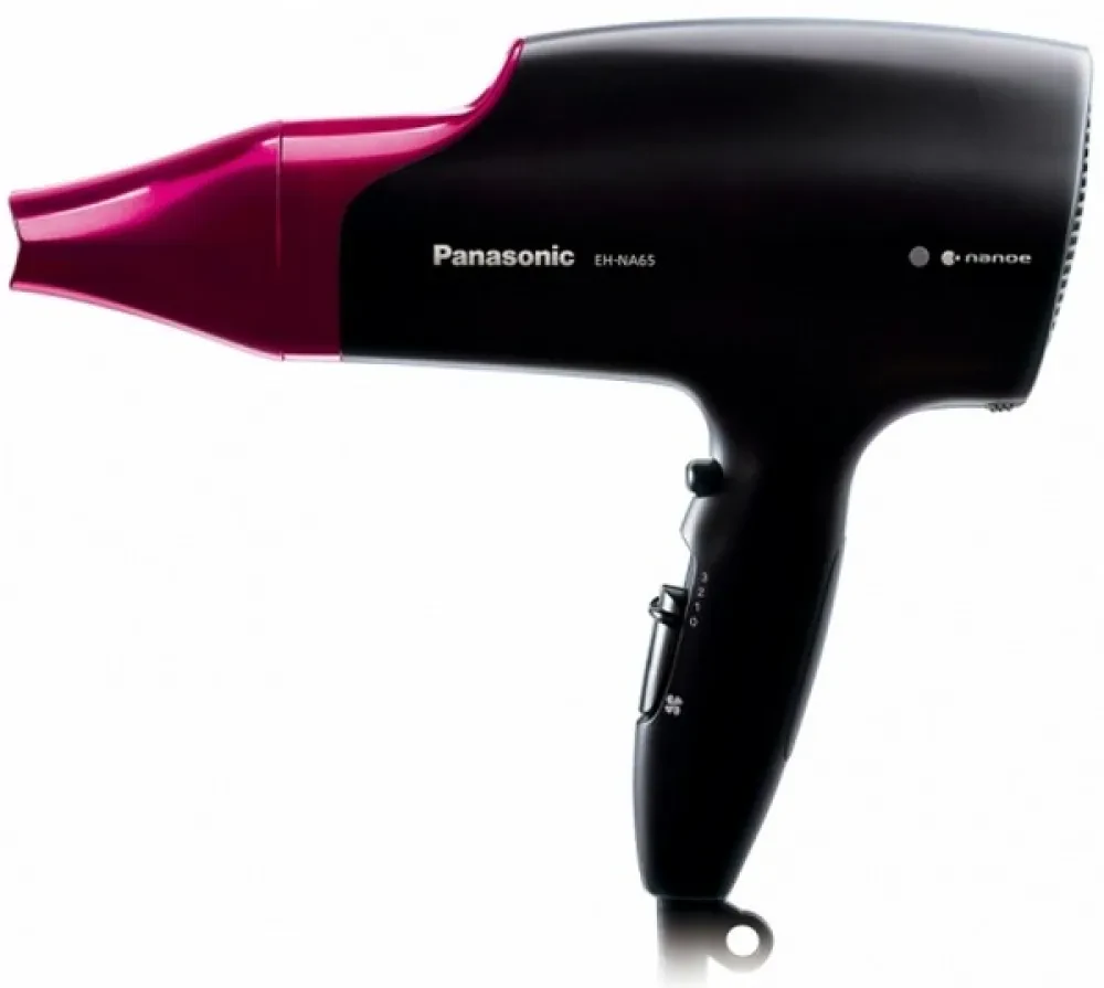 Uscător de păr Panasonic EH-NA65-K865, 2000 W, Negru | Roz