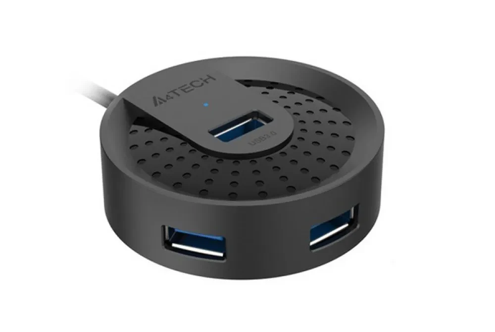 Adaptor Hub A4Tech HUB-30, Negru