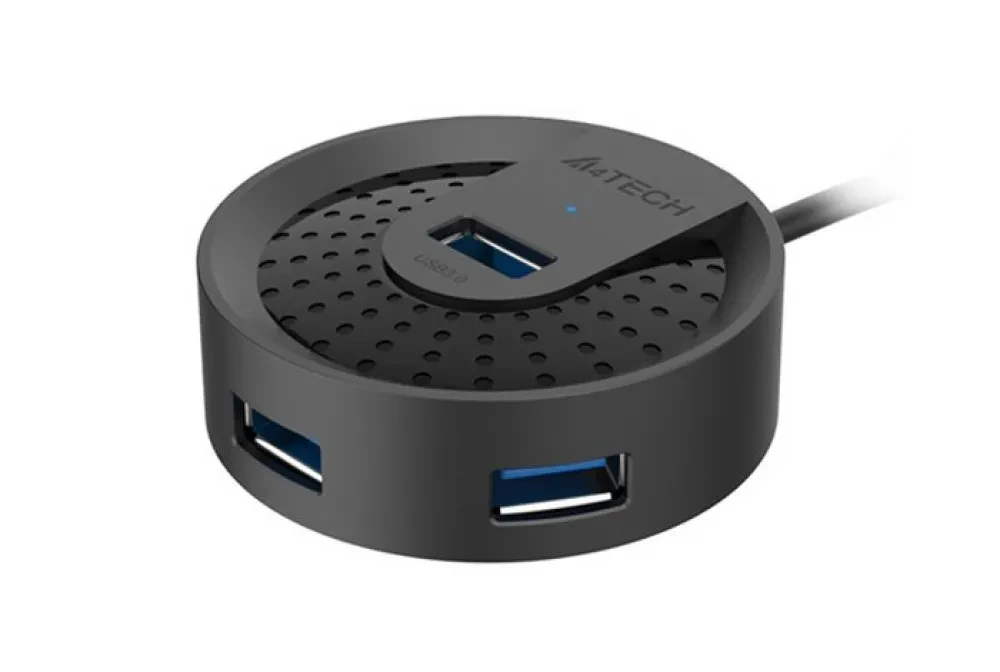 Adaptor Hub A4Tech HUB-30, Negru