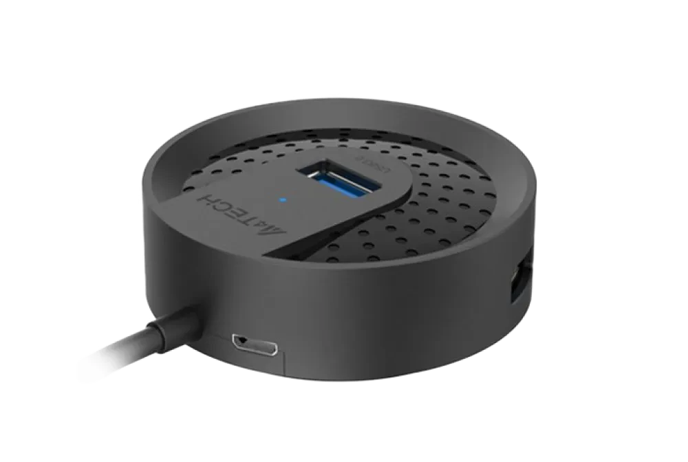 Adaptor Hub A4Tech HUB-30, Negru