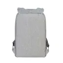 Rucsac pentru Laptop RivaCase Prater, 15.6", Poliester, Gri/Moca