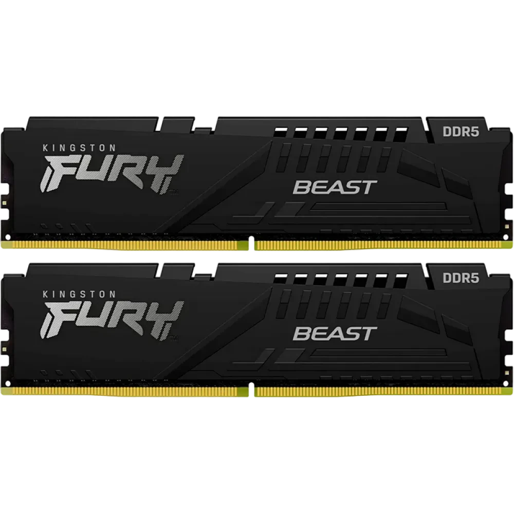 Memorie RAM Kingston FURY Beast, DDR5 SDRAM, 6000 MHz, 16GB, KF560C30BBEK2-16
