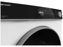 Uscător de rufe Sharp KDNHH0S7GW2EE, 10kg, Alb
