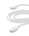 Cablu de încărcare și date Cellularline Power Cable, USB Type-C/USB Type-C, 3m, Alb