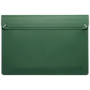 Футляр для ноутбука Spigen Valentinus 13-14", Искусственная кожа, Jeju Green