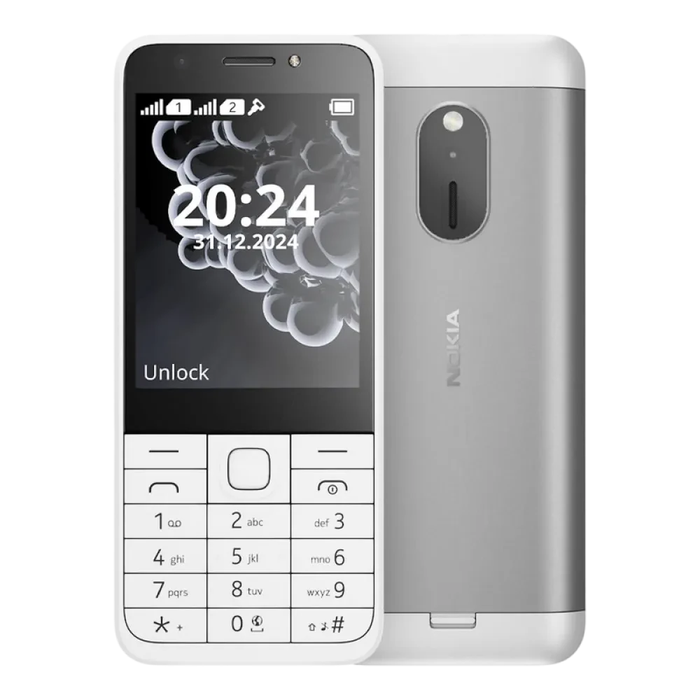 Мобильный телефон Nokia 230 (2024), Белый