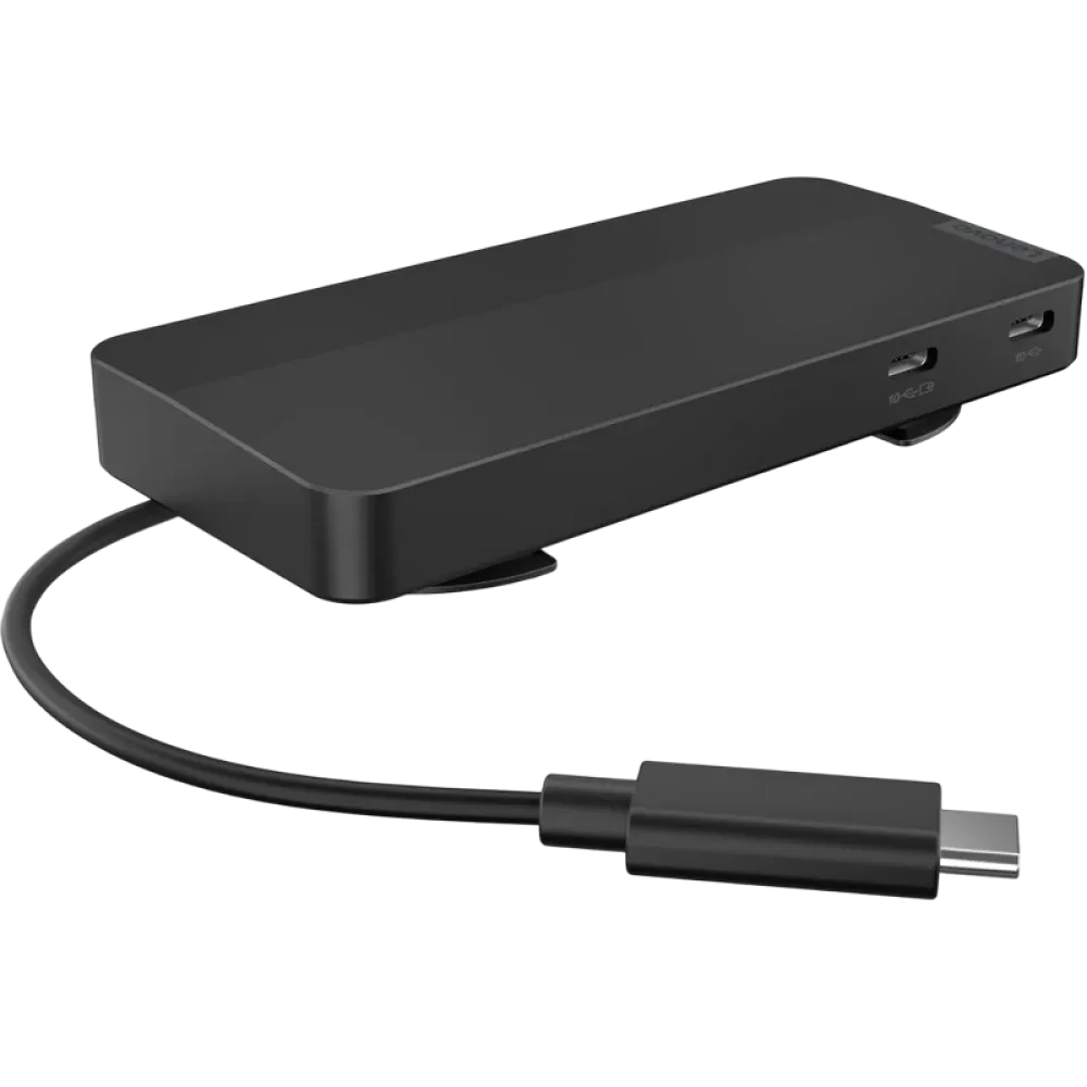 Док-станция Lenovo USB-C Dual Display Travel Dock, Черный