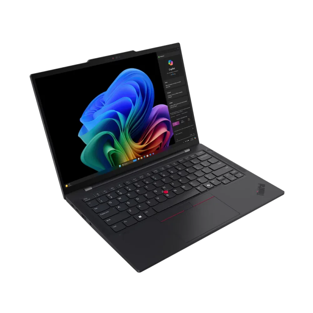 Laptop Business 14" Lenovo ThinkPad T14s Gen 6 (Snapdragon), Negru, Qualcomm Snapdragon X Elite X1E-78-100, 32GB/1024GB, Windows 11 Pro