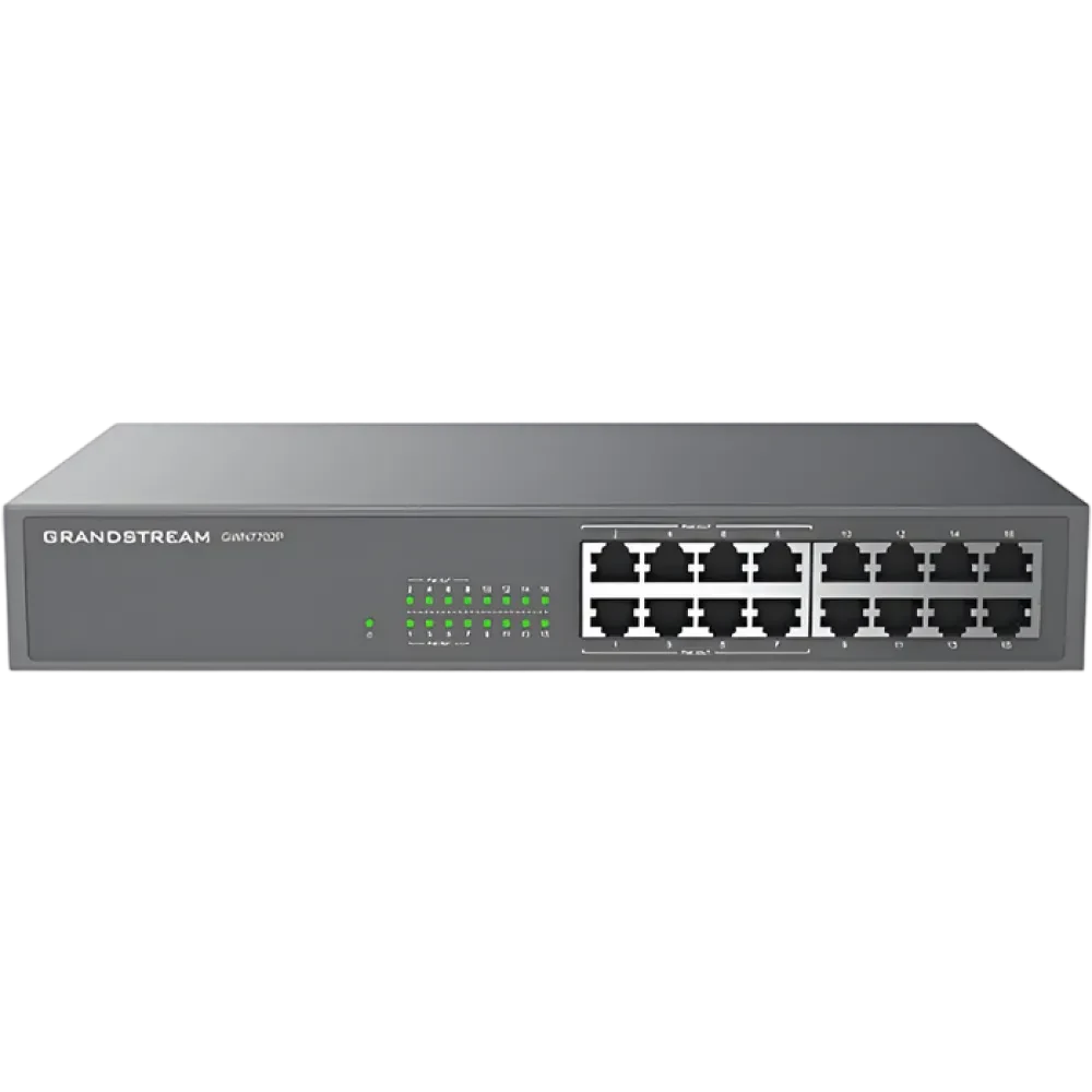 Comutator PoE Grandstream GWN7702P, 8x IEEE 802.3af/at