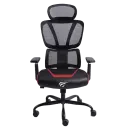 Scaun Gaming Havit GC919, PVC Piele, Negru | Roșu