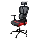 Scaun Gaming Havit GC919, PVC Piele, Negru | Roșu