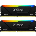 Memorie RAM Kingston FURY Beast RGB, DDR4 SDRAM, 3200 MHz, 16GB, KF432C16BB2AK2/16