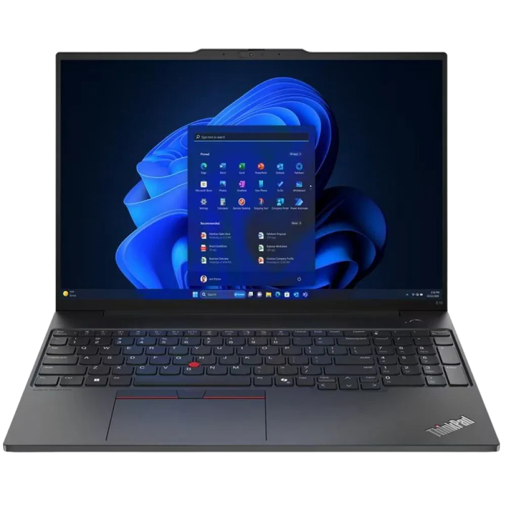 Ноутбук для бизнеса 16" Lenovo ThinkPad E16 Gen 2, Чёрный, Intel Core Ultra 5 125U, 16Гб/512Гб, Без ОС