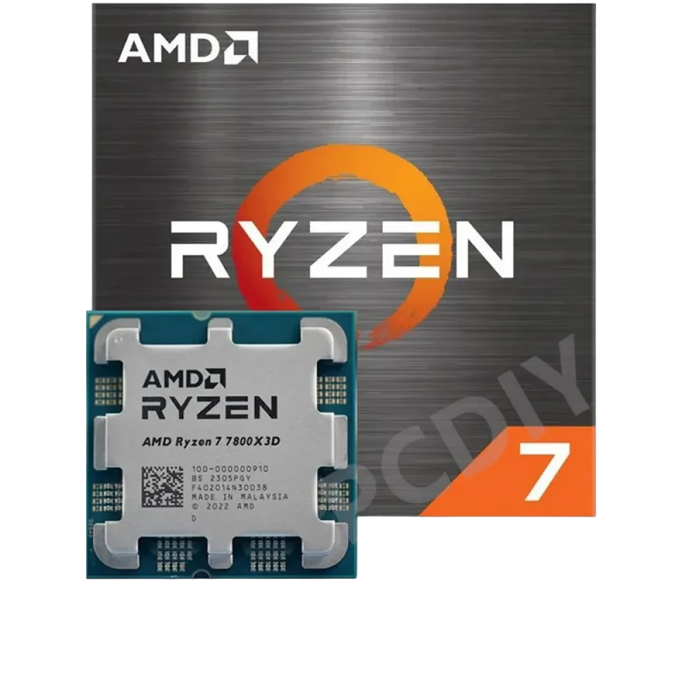 Процессор AMD Ryzen 7 7800X 3D, AMD Radeon Graphics,  | Tray