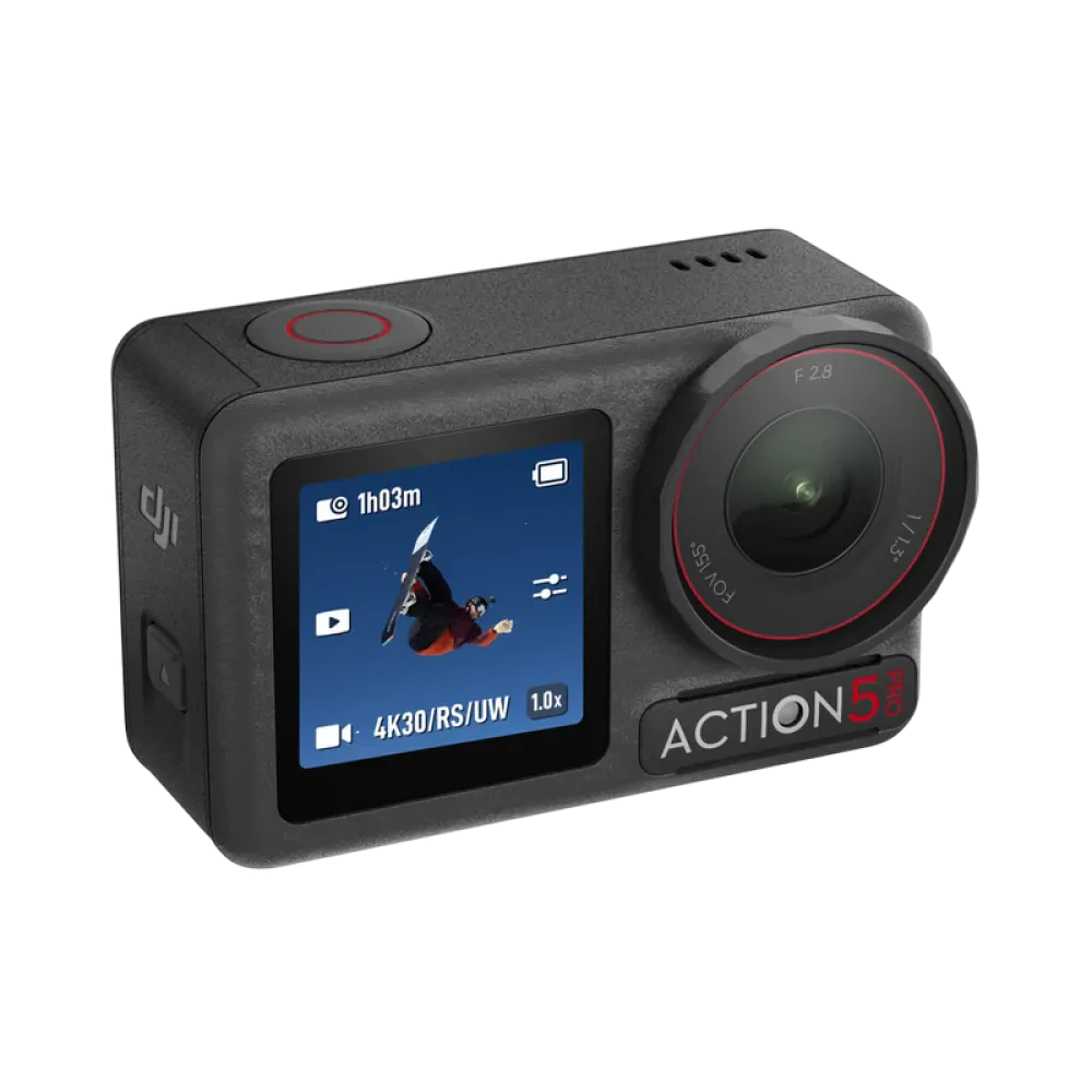 Cameră Video Sport DJI Osmo Action 5 Pro Adventure Combo, Negru