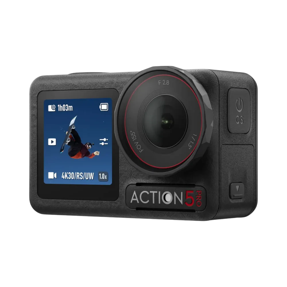 Cameră Video Sport DJI Osmo Action 5 Pro Adventure Combo, Negru