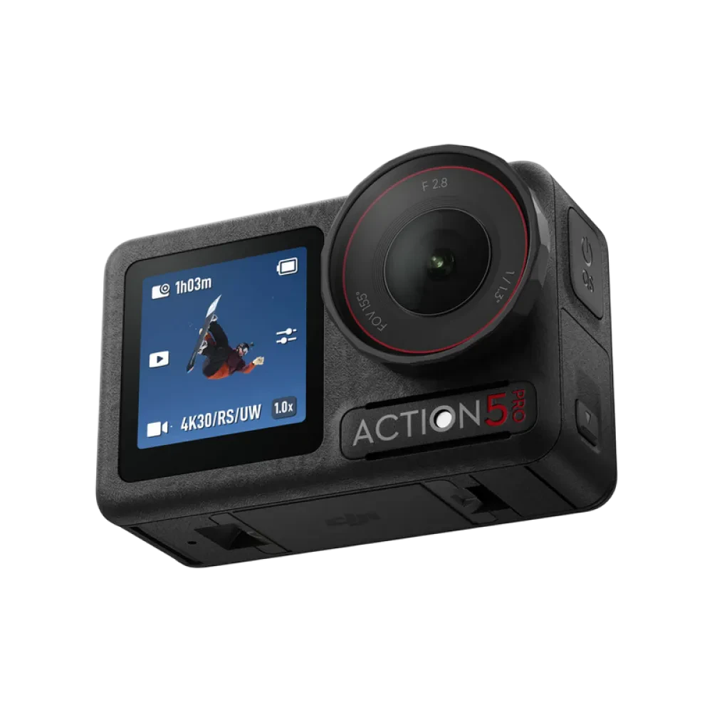Cameră Video Sport DJI Osmo Action 5 Pro Adventure Combo, Negru