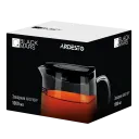 Ceainic cu infuzor Ardesto AR0710FP, 1L, Transparent