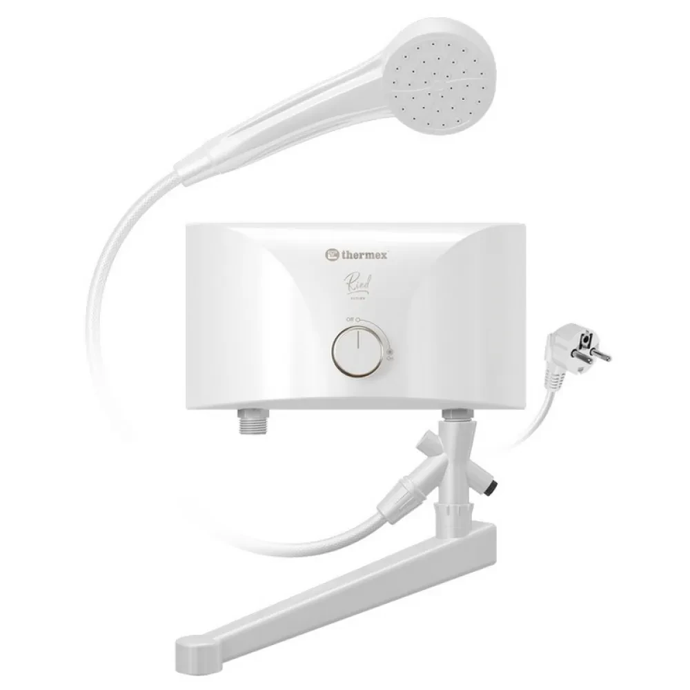 Încălzitor electric de apă instant THERMEX Rind 6500 combi, Alb