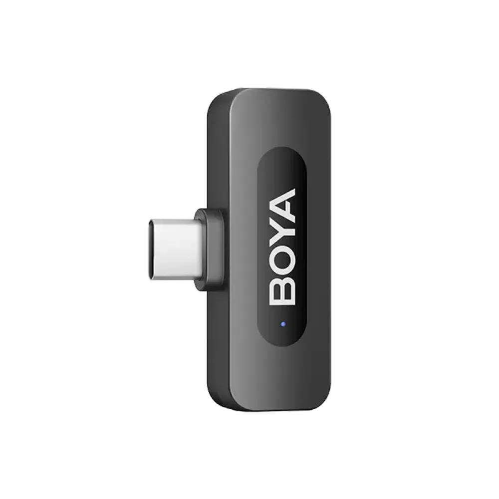 Microfon portabil pentru înregistrare vocală Boya BY-V30, Fără fir, Negru
