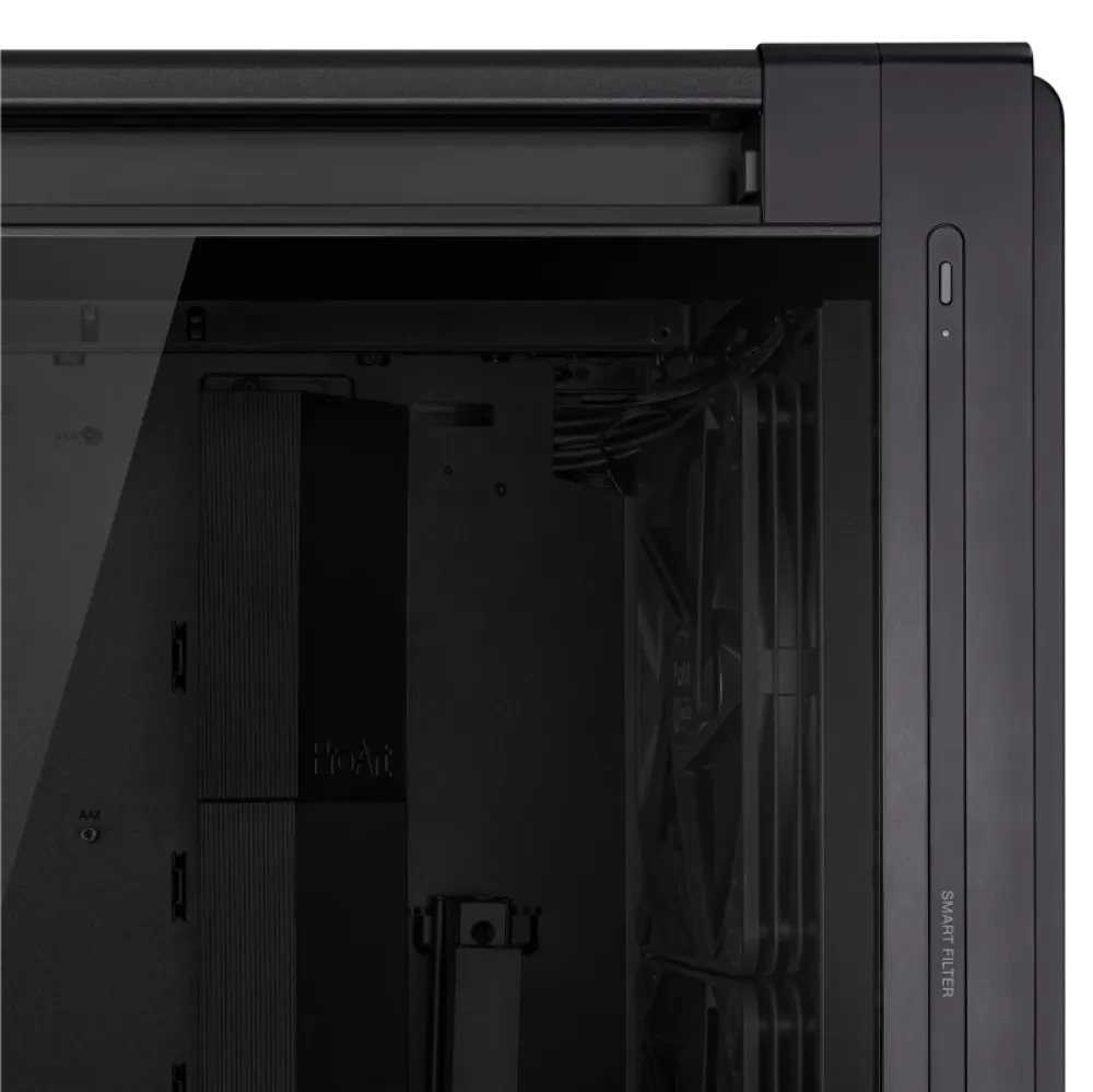 Компьютерный корпус ASUS ProArt PA602, Midi-Tower, Без блока питания, Чёрный