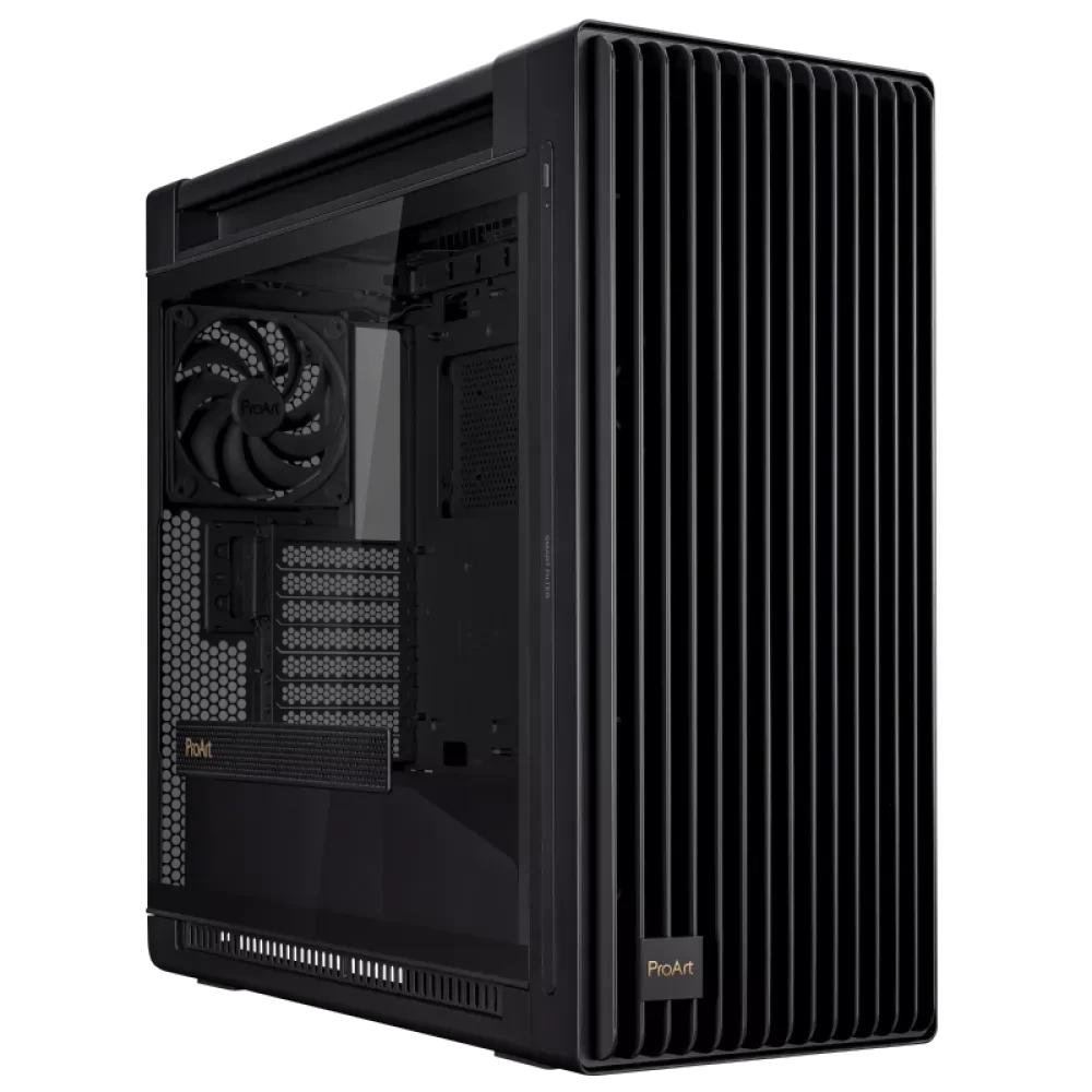 Компьютерный корпус ASUS ProArt PA602, Midi-Tower, Без блока питания, Чёрный