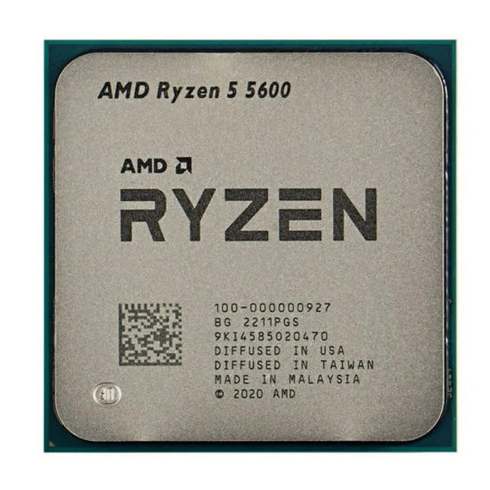Процессор AMD Ryzen 5 5600, Нет встроенной графики, Wraith Stealth | Tray