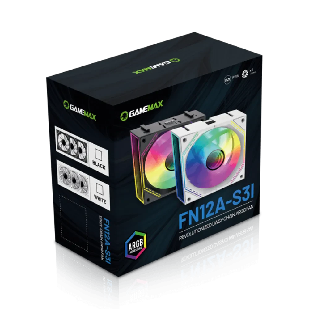 Вентилятор для ПК Gamemax FN12A-S3I, 120 мм
