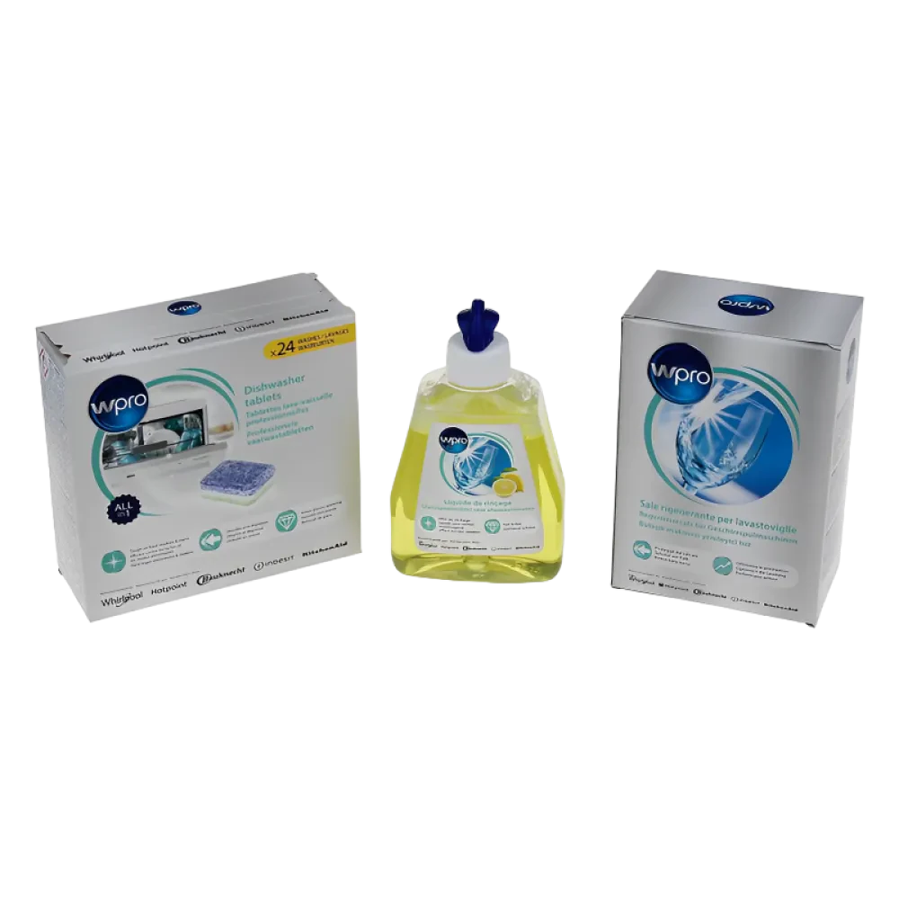 Set de îngrijire a mașinii de spălat vase Whirlpool Wpro