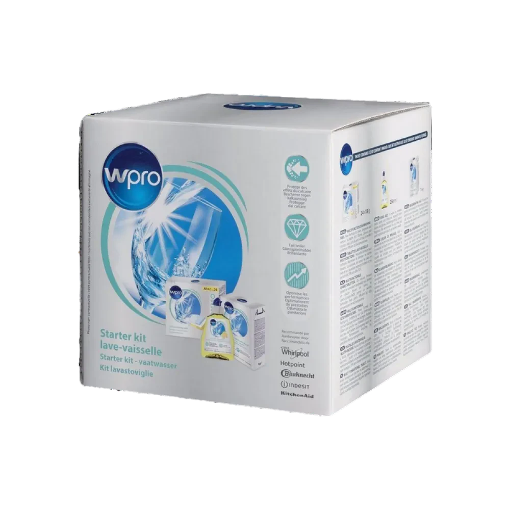 Set de îngrijire a mașinii de spălat vase Whirlpool Wpro