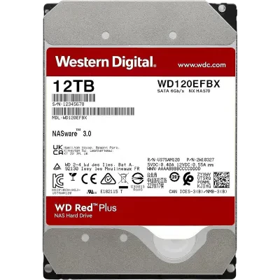 Unitate HDD Western Digital WD Red Plus, 3.5", 12 TB <WD120EFBX>