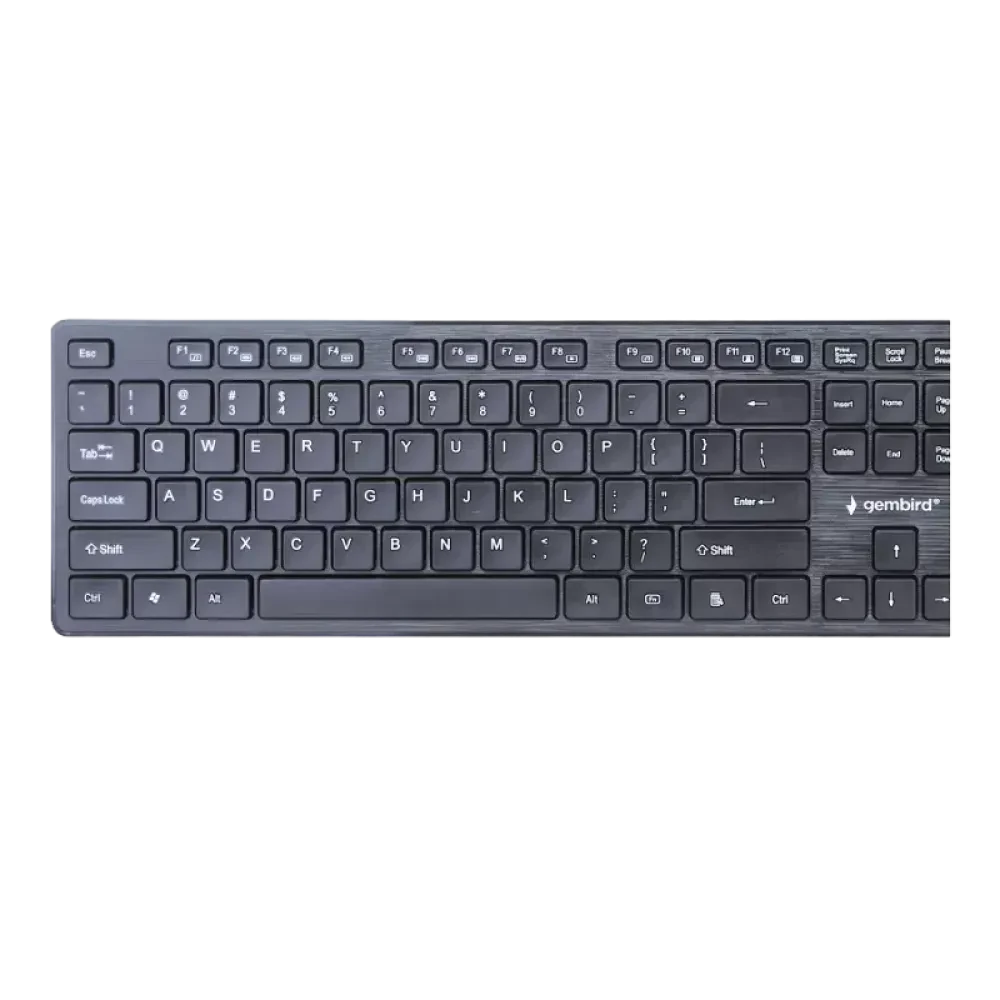 Set Tastatură + Mouse Gembird KBS-WCH-04-RU, Fără fir, Negru