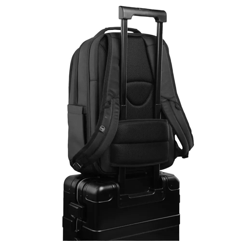 Rucsac pentru Laptop DELL 460-BCQK, 15.6", Poliester, piele, Negru