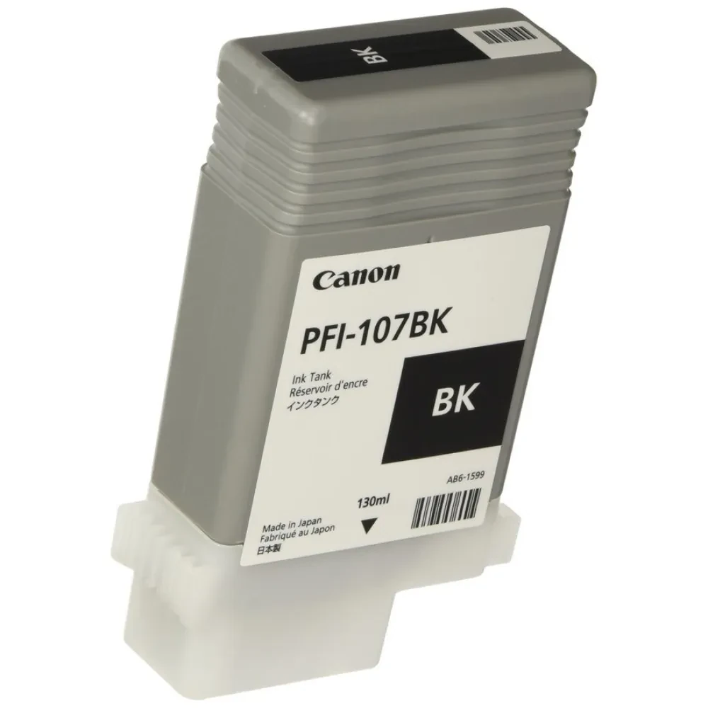 Картридж чернильный Canon PFI-107, 130мл, Черный