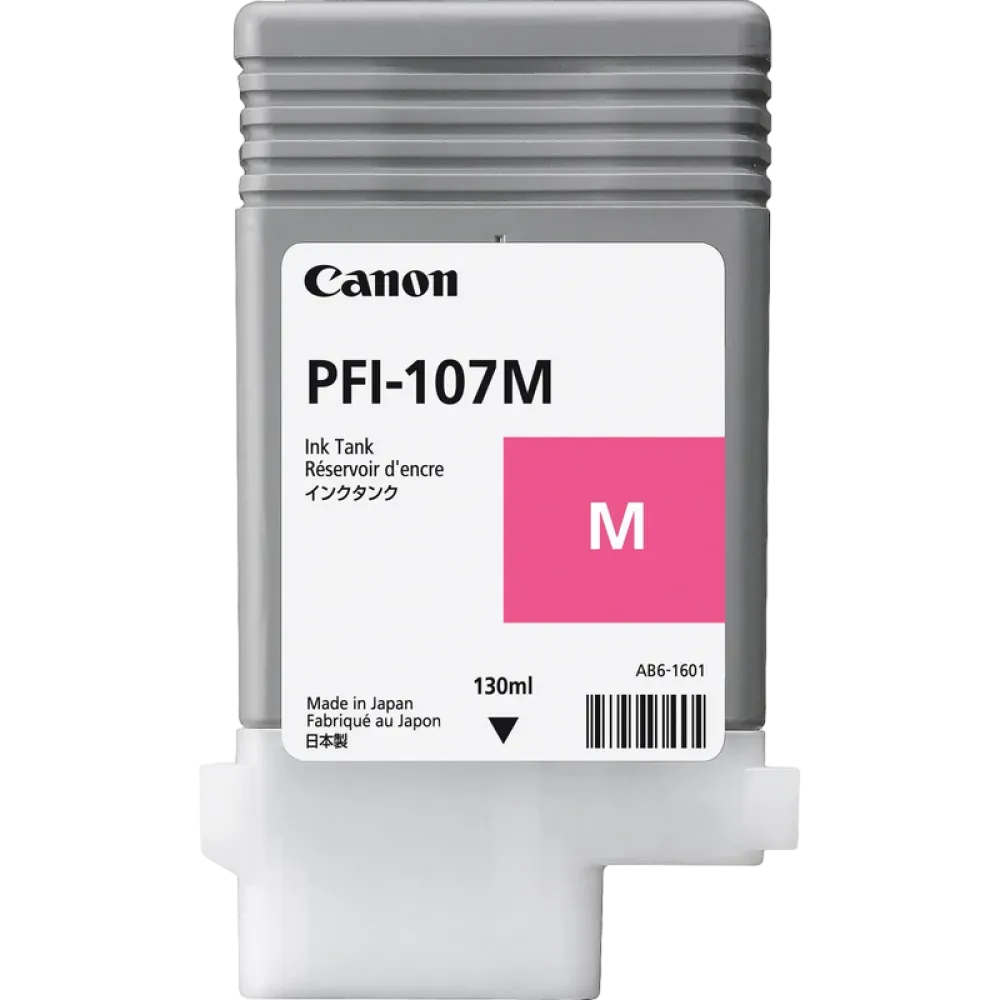 Cartuș de cerneală Canon PFI-107, 130ml, Magenta