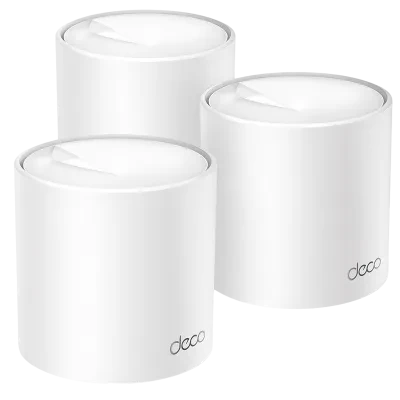 Sistem Wi-Fi Mesh TP-LINK Deco X50 (3-pack), Alb