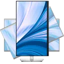 23,8" Monitor DELL C2423H, IPS 1920x1080 FHD, Negru | Argintiu