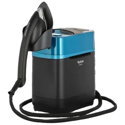 Fier de călcat cu generator de abur Tefal UT2020E0, Negru Albastru
