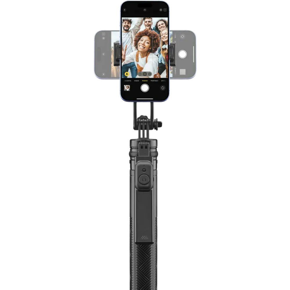 Selfie Stick Cellularline Selfie Stick Max, Negru