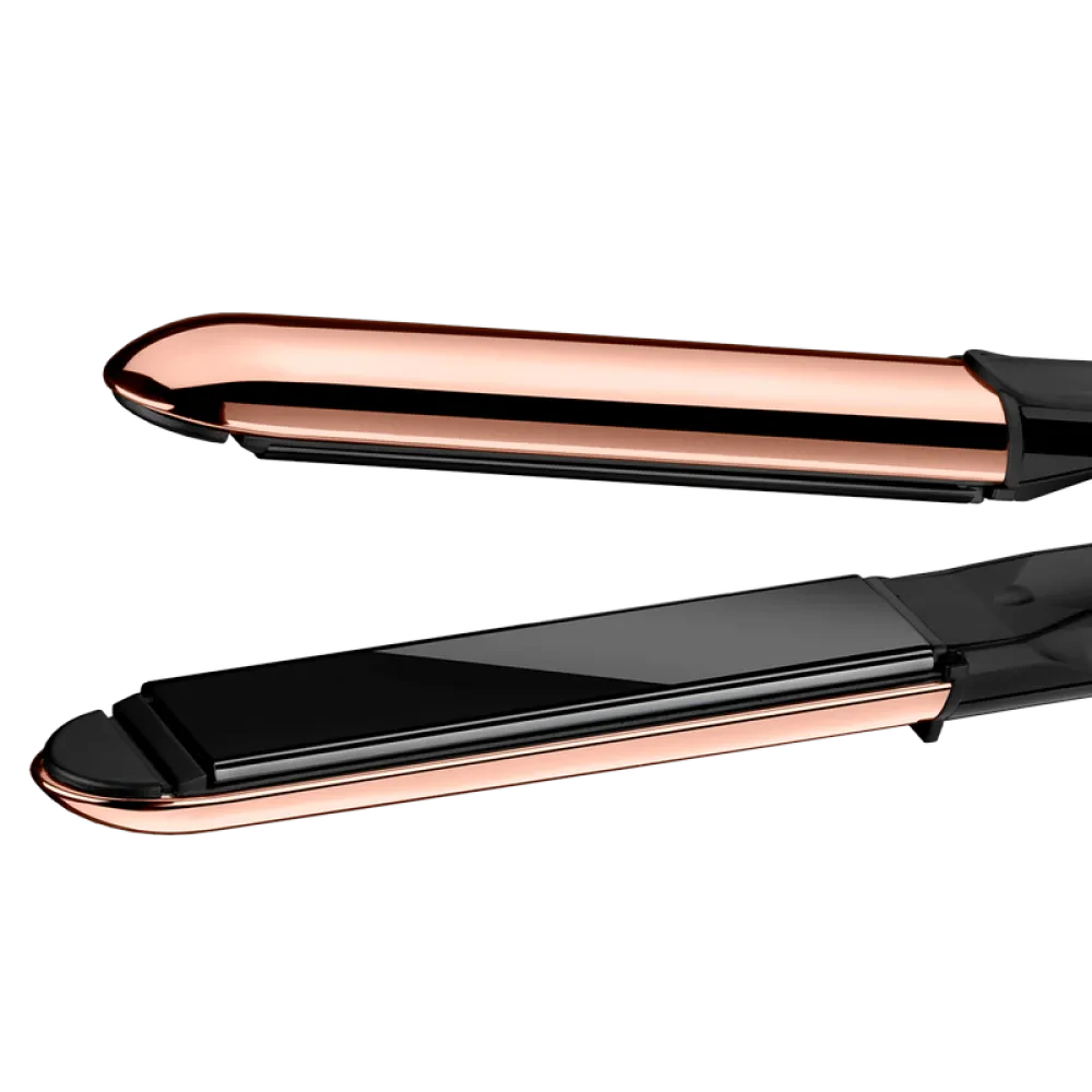 Placă de îndreptat părul BaByliss Straight & Curl Brilliance ST482E, Negru | Auriu
