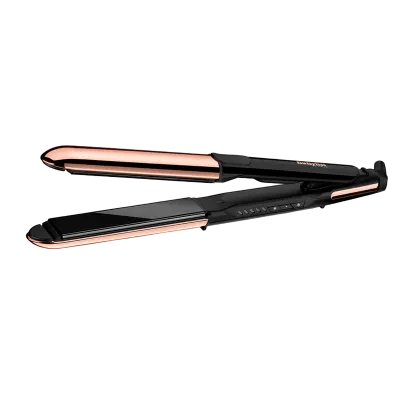 Placă de îndreptat părul BaByliss Straight &amp; Curl Brilliance ST482E, Negru | Auriu