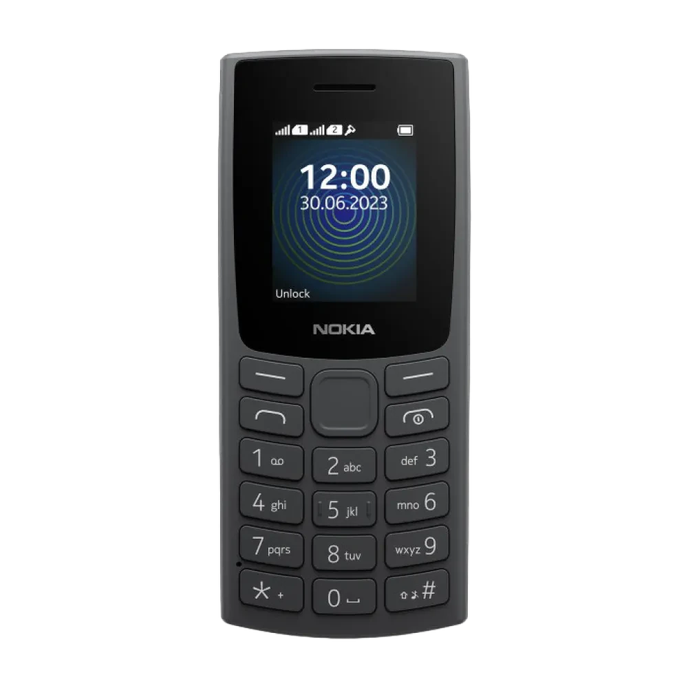 Telefon mobil Nokia 110 DS 2023, Charcoal