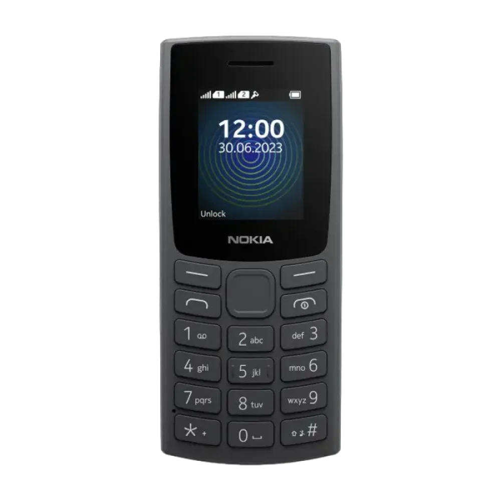 Telefon mobil Nokia 110 DS 2023, Charcoal