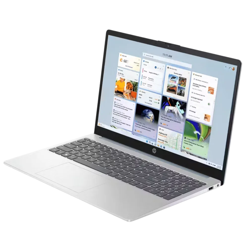 Laptop 15,6" HP Laptop AI 15, Moonlight Blue, Intel Core Ultra 5 225U, 16GB/1024GB, FreeDOS