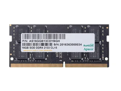 Оперативная память Apacer AS16GGB32CSYBGH, DDR4 SDRAM, 3200 МГц, 16Гб