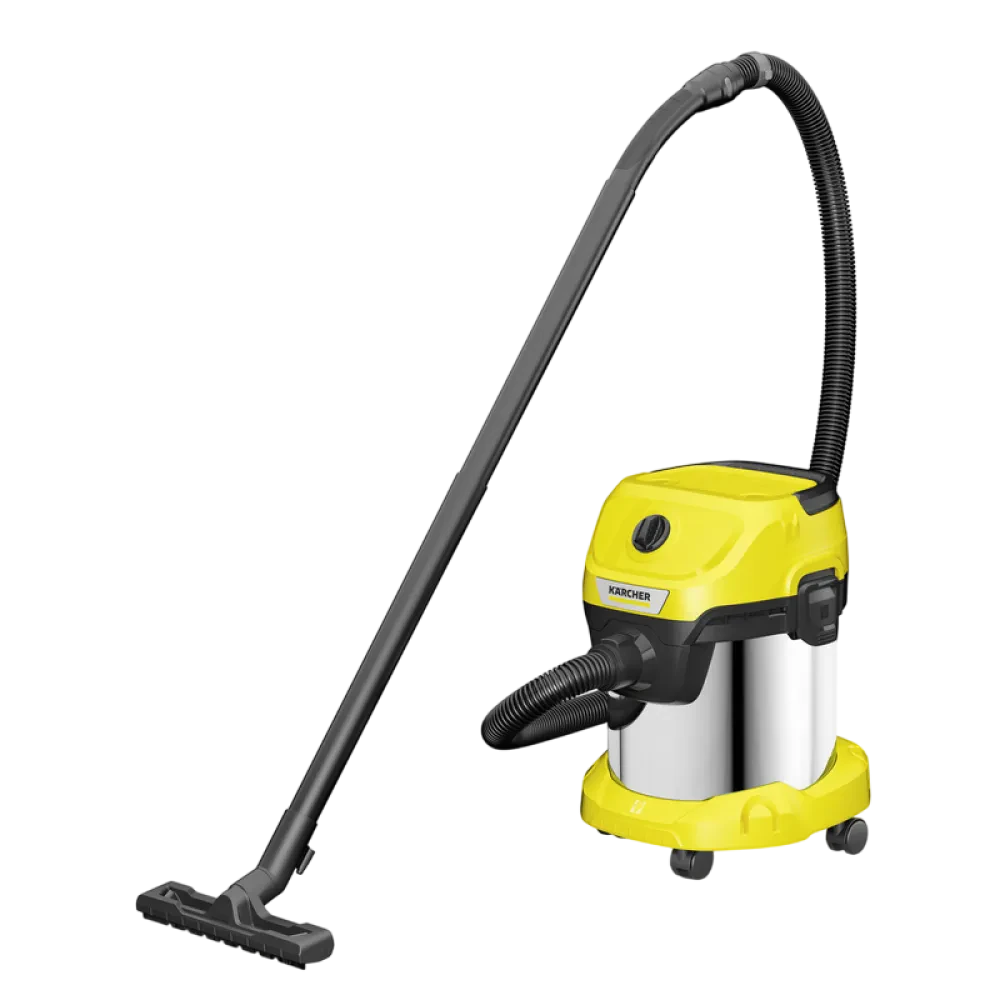 Пылесос Karcher WD 3 S V-15/4/20 1.628-138.0, Жёлтый