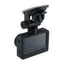 Cameră auto DVR Globex GE-203W + Cameră de vedere spate BRC-890, Negru