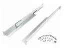 Монтажные рельсы PCM RAL-5090, Крепление в стойку