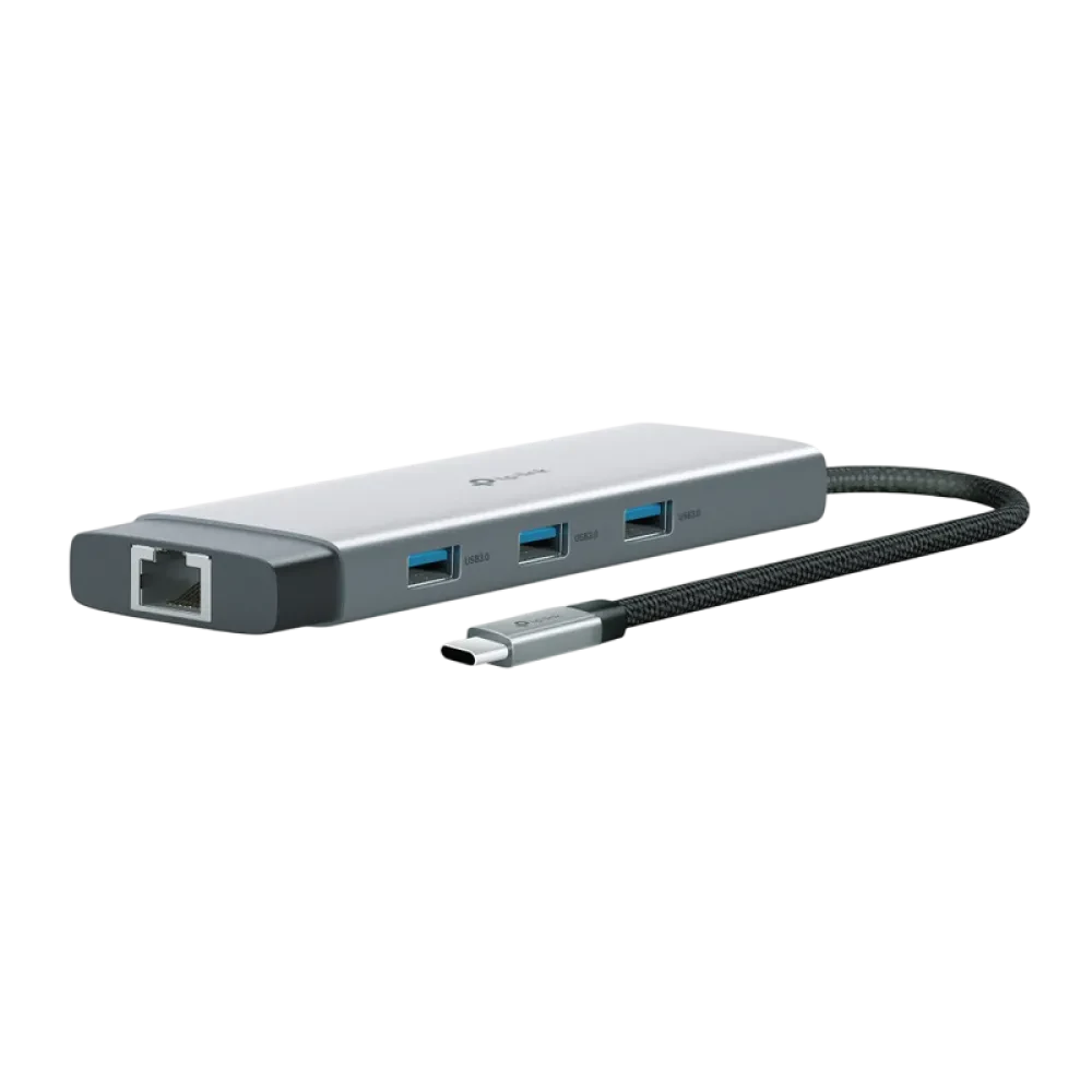 Adaptor Hub TP-LINK UH9120C, Argintiu