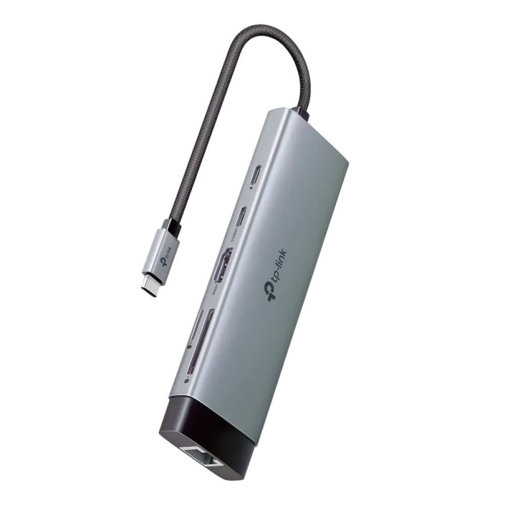 Adaptor Hub TP-LINK UH9120C, Argintiu